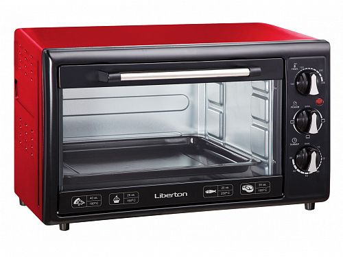 Купить Електрична піч LIBERTON LEO-350 Red в магазине vsesvit.shop