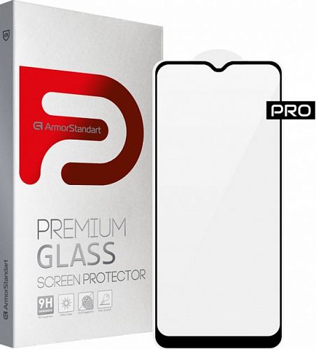 Купить Захисне скло Motorola Moto E20 Black Armorstandart Pro (ARM60530) в магазине vsesvit.shop