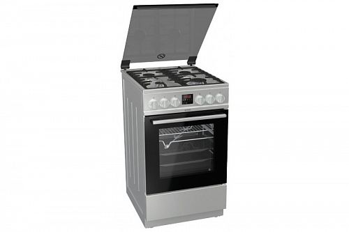 Купить Плита газова GRUNHELM G4F5600B чорний в магазине vsesvit.shop