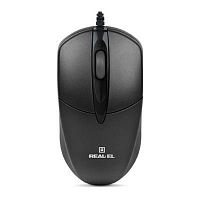 Миша REAL-EL RM-525 Black (EL123200029) каталог товаров