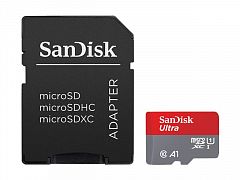 Карта пам'яті SANDISK MicroSDXC 128GB UHS-I U3 R190/W90MB/s Extreme V30 + SD-адаптер (SDSQXAA-128G-GN6AA)