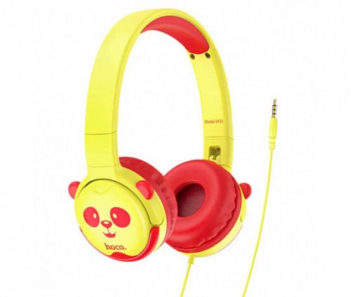Купить Наушники Hoco W31 Yellow в магазине vsesvit.shop