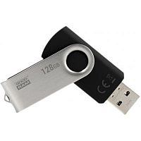 USB flash GOODRAM USB3.2 128GB UTS3 (Twister) Black (UTS3-1280K0R11)