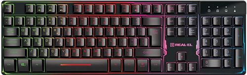 Купить Клавіатура REAL-EL Gaming 8700 Black в магазине vsesvit.shop