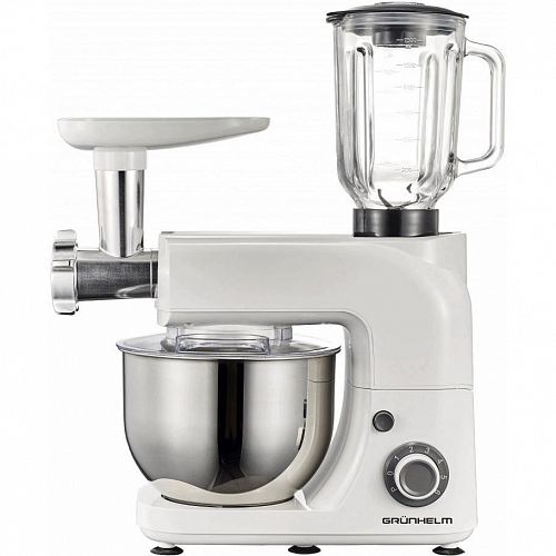 Купить Планетарний міксер GRUNHELM GKM0015R червоний в магазине vsesvit.shop