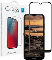 Захисне скло Nokia 1.4 Black ACCLAB Full Glue (1283126511790)