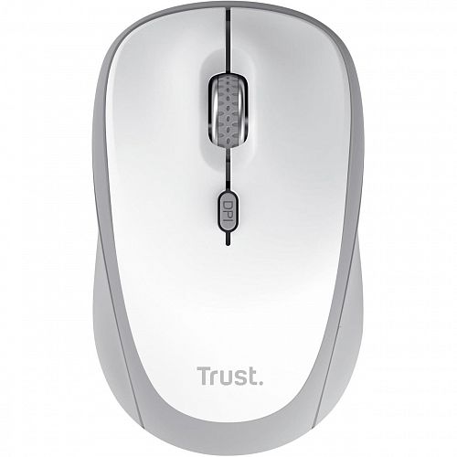 Купить Миша TRUST Yvi+ Compact Multi-Device, WL/BT/USB-A білий в магазине vsesvit.shop