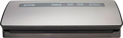 Купить Пакувальник вакуумний GORENJE VS120EPRO  +10 пакетів, нерж, чорний в магазине vsesvit.shop