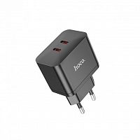 CЗУ HOCO N29 Triumph 2USB-C/PD35W Black каталог товаров