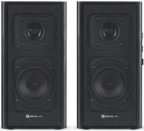 Купить Колонки REAL-EL S-410 Black в магазине vsesvit.shop