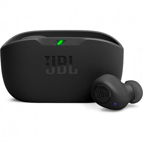 Купить Bluetooth - гарнітура JBL Wave Buds Black (JBLWBUDSBLK) в магазине vsesvit.shop