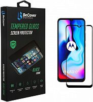 Захисне скло Motorola Moto E7 Power/E7i Power Black BeCover (706450) каталог товаров