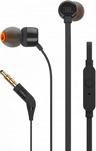 Купить Навушники JBL T110 Eco Black (JBLT110BLKE) в магазине vsesvit.shop