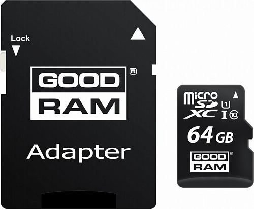 Купить Карта пам'яті KINGSTON MicroSDXC 64GB UHS-I Class 10 Canvas Select Plus R100MB/s + SD-адаптер (SDCS3/64GB) в магазине vsesvit.shop