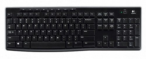 Купить Клавіатура HP 220, 104key, WL, EN/UK чорний в магазине vsesvit.shop