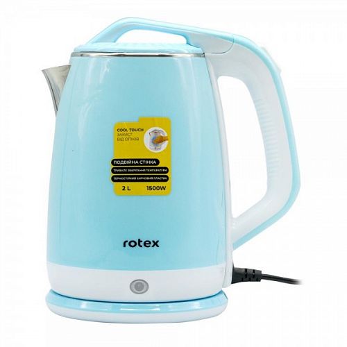 Купить Електрочайник ROTEX RKT25-B в магазине vsesvit.shop
